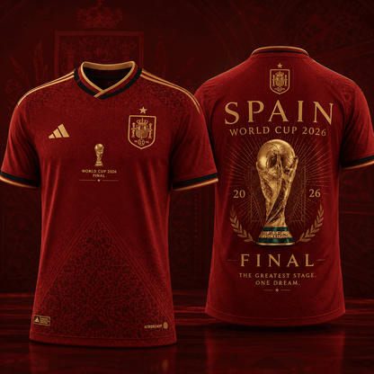 Premium Spain World Cup Champions 2026 T-shirt V36