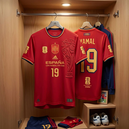 Premium Spain World Cup Champions 2026 T-shirt V41