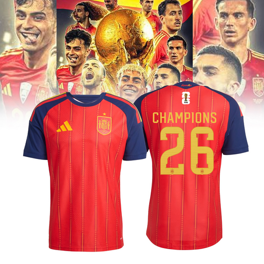 Premium Spain World Cup Champions 2026 T-shirt V42