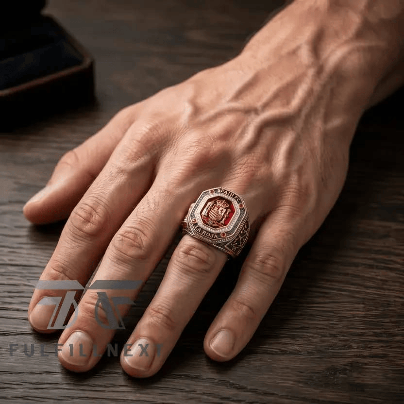 Premium Spain World Cup Champions Ring V5 2026