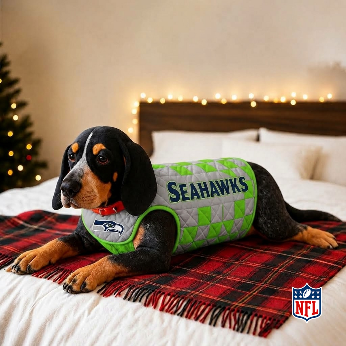 SEA x NFL LUXURIOUS PLUSH PILLOW