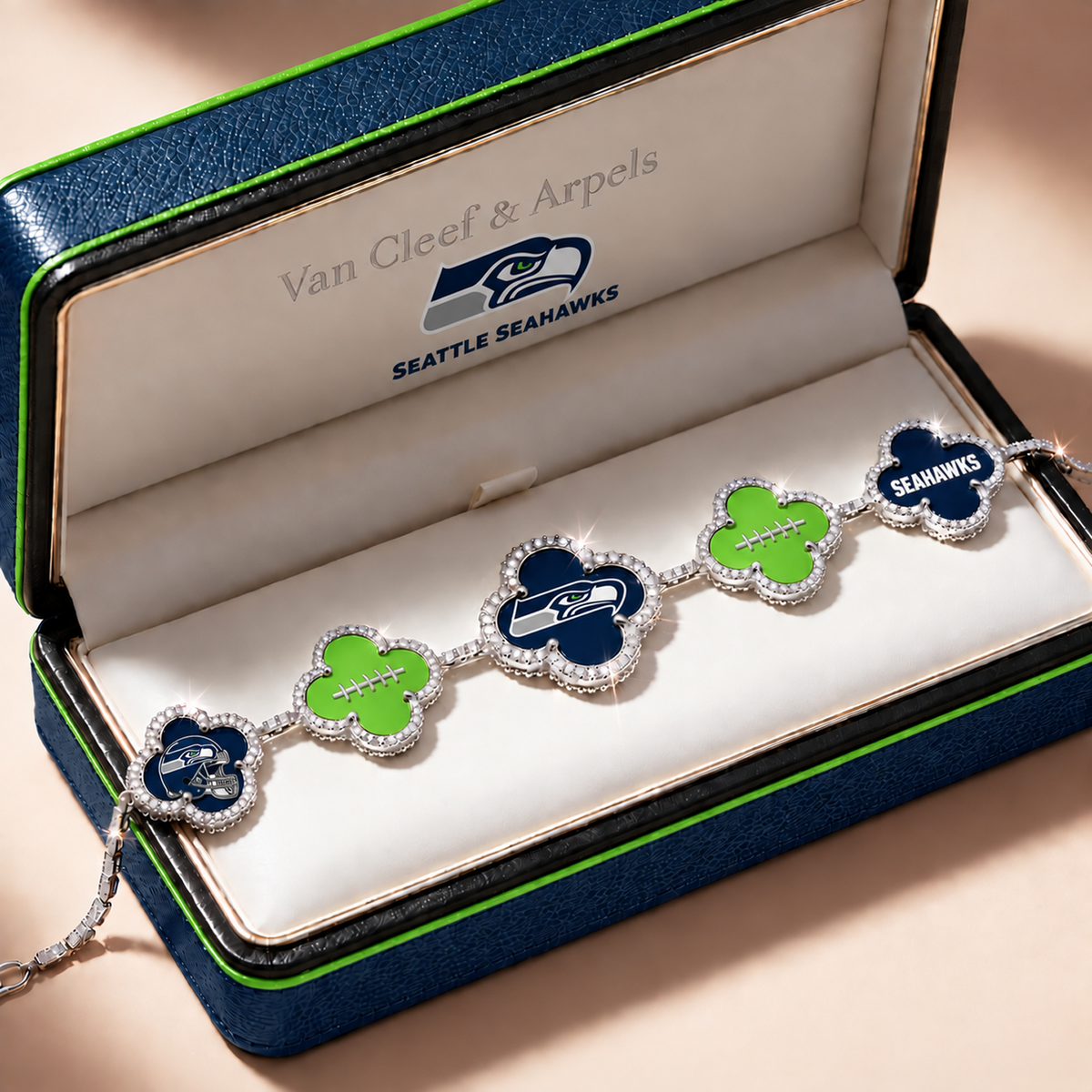 SEA x NFL Luxury Van-bracelet