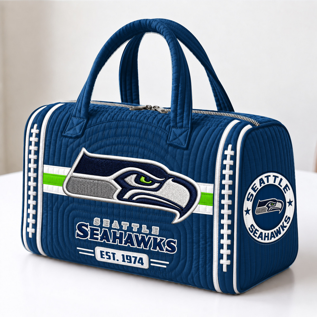 PIT x NFL Quilted Luggage Travel Bag