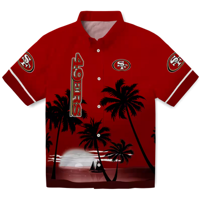 SF x NFL Hawaiian Shirt ’??? Beach Sunset DATND TANTD 270526