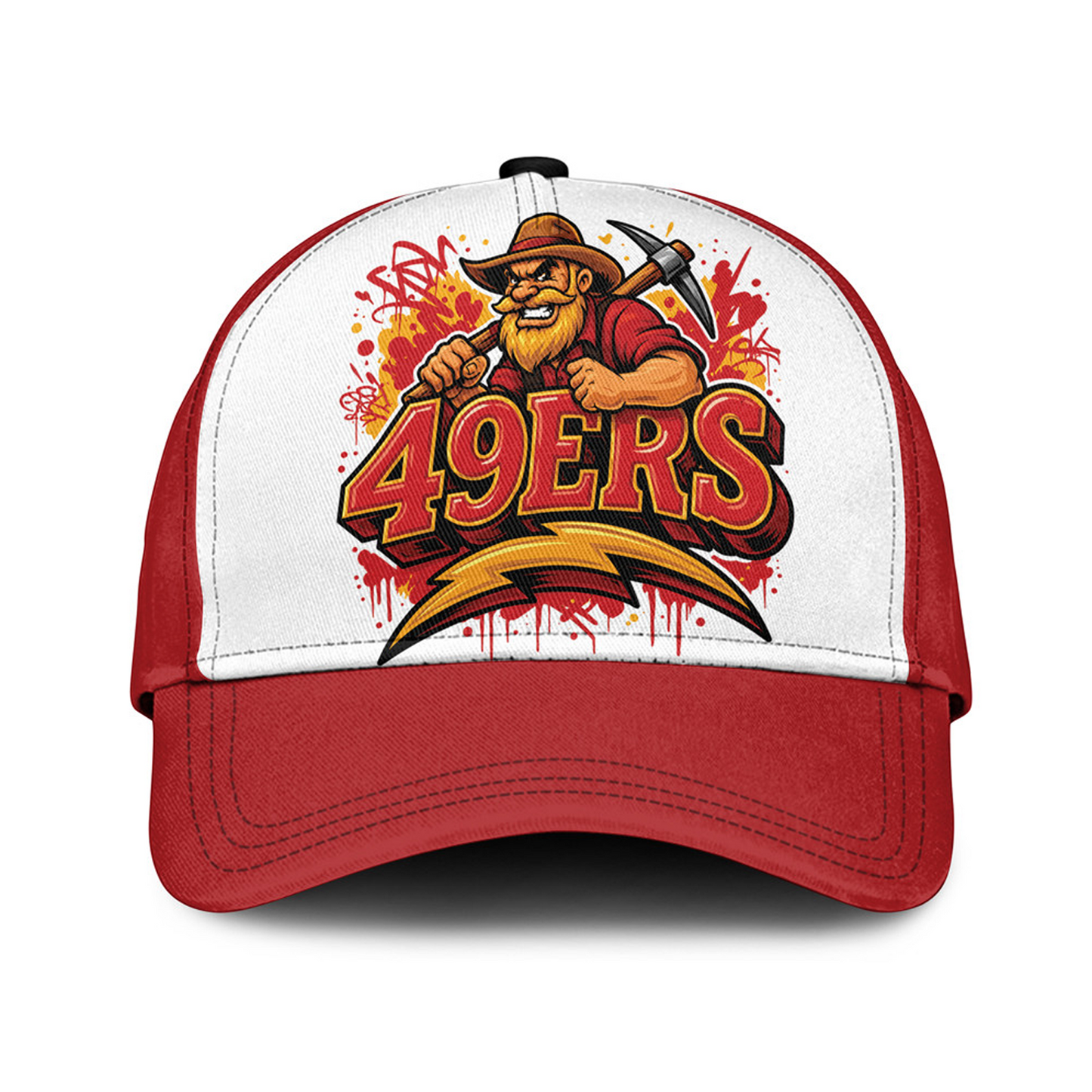 SF x NFL Premium Custom Graffiti Team Cap