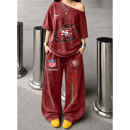 SF x NFL Relaxed Fit Two Piece Sportswear Set