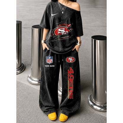 SF x NFL Relaxed Fit Two Piece Sportswear Set