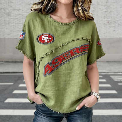 SF x NFL Women’???s Vintage O-Neck 2905 DatND DVT
