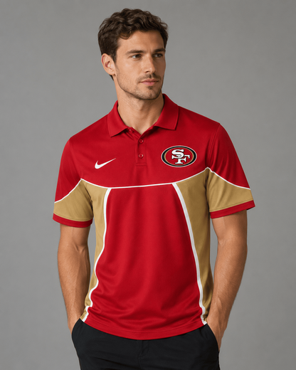 SF49 Premium NFL Personalized Sports Style Polo Shirt
