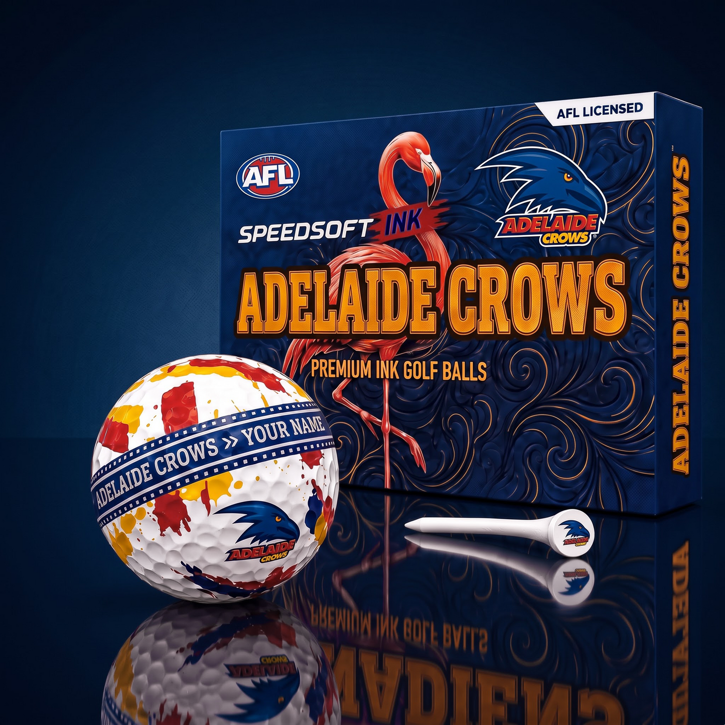 SIGNATURE AFL X AC DELUXE PERSONALIZED GOLF BALL SET LIMITED EDITION