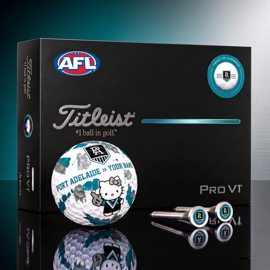 SIGNATURE AFL X AD HELLO KITTY 50TH ANNIVERSARY ELITE GOLF BALL SET – LIMITED EDITION