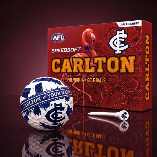 SIGNATURE AFL X CAR DELUXE PERSONALIZED GOLF BALL SET LIMITED EDITION