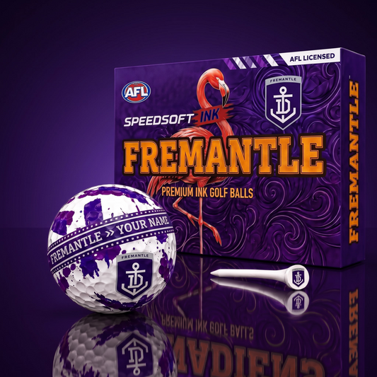 SIGNATURE AFL X FRE DELUXE PERSONALIZED GOLF BALL SET LIMITED EDITION
