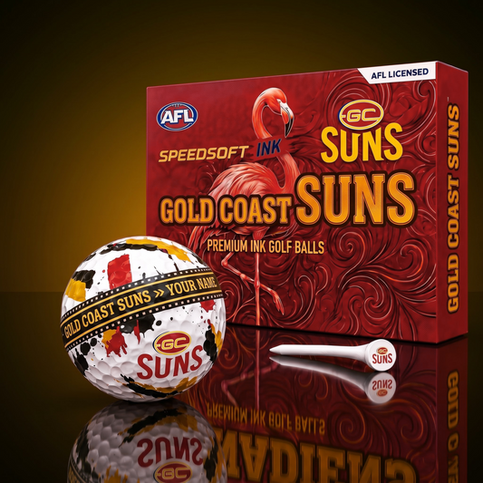 SIGNATURE AFL X GCF DELUXE PERSONALIZED GOLF BALL SET LIMITED EDITION