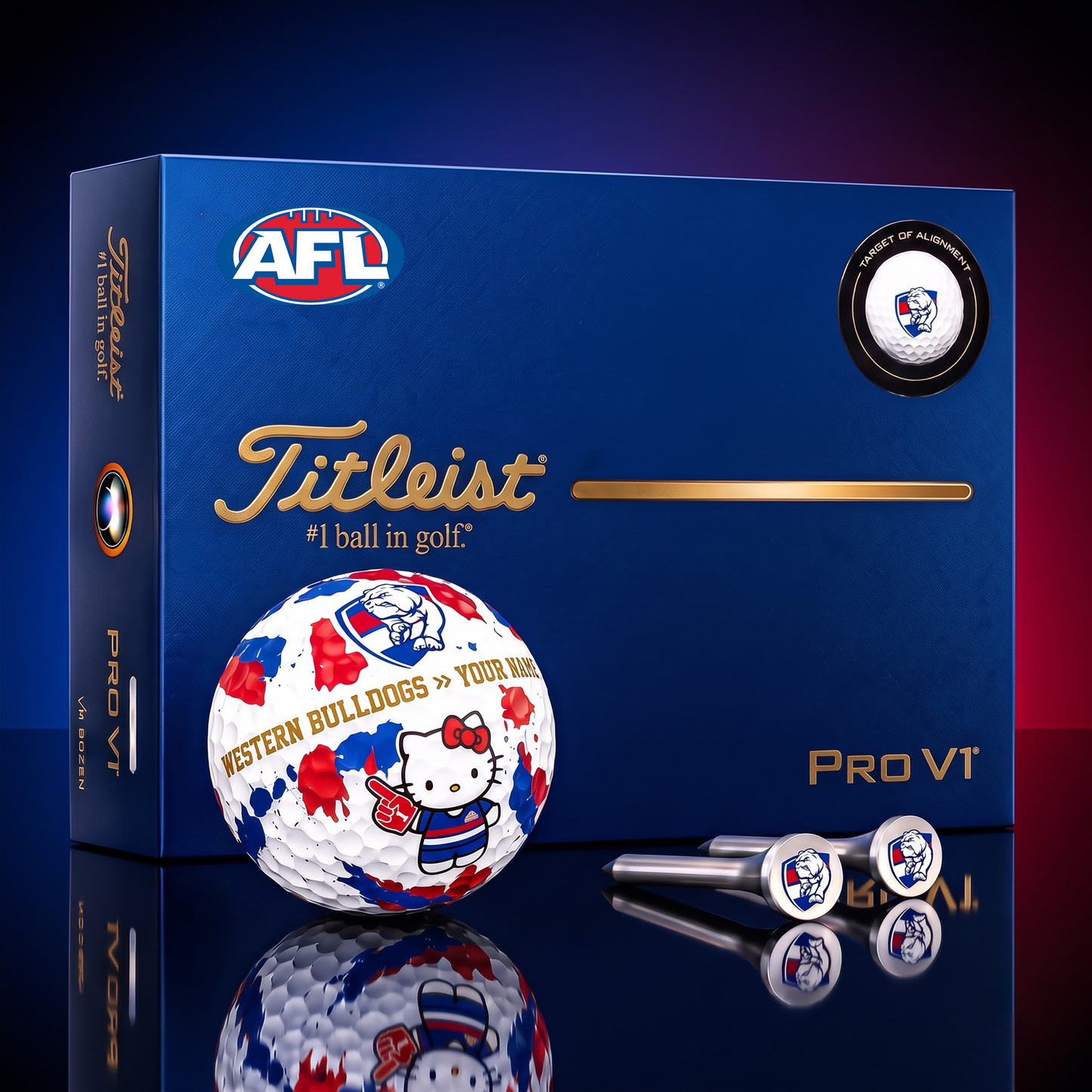 SIGNATURE AFL X WB HELLO KITTY 50TH ANNIVERSARY ELITE GOLF BALL SET – LIMITED EDITION