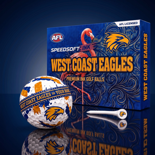SIGNATURE AFL X WCA DELUXE PERSONALIZED GOLF BALL SET LIMITED EDITION