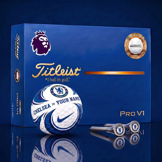 SIGNATURE EPL X CHE DELUXE PERSONALIZED GOLF BALL LIMITED EDITION V5