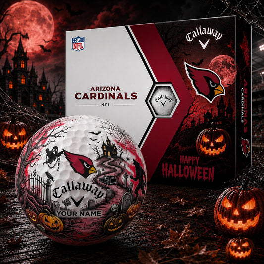 SIGNATURE NFL X ARI PERSONALIZED HALLOWEEN HAUNTED GOLF BALL – LIMITED EDITION