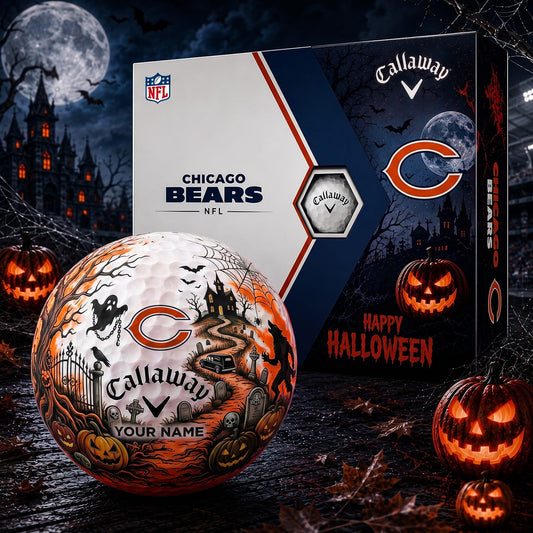 SIGNATURE NFL X CHI PERSONALIZED HALLOWEEN HAUNTED GOLF BALL – LIMITED EDITION