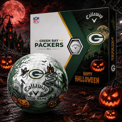 SIGNATURE NFL X GB PERSONALIZED HALLOWEEN HAUNTED GOLF BALL – LIMITED EDITION