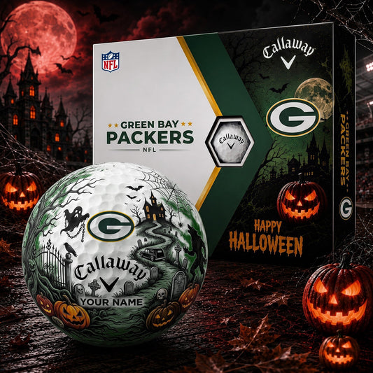 SIGNATURE NFL X GB PERSONALIZED HALLOWEEN HAUNTED GOLF BALL – LIMITED EDITION