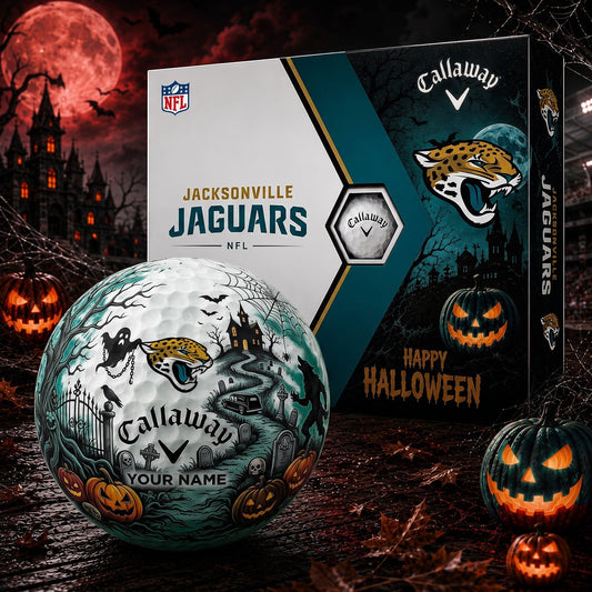 SIGNATURE NFL X JAC PERSONALIZED HALLOWEEN HAUNTED GOLF BALL – LIMITED EDITION