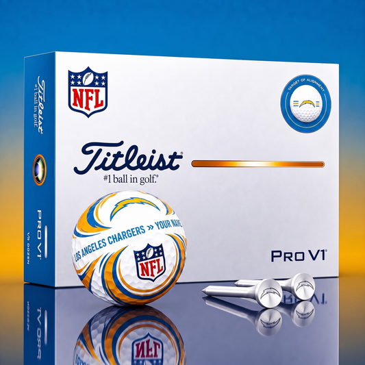 SIGNATURE NFL X LAC DELUXE PERSONALIZED GOLF BALL  LIMITED EDITION V3
