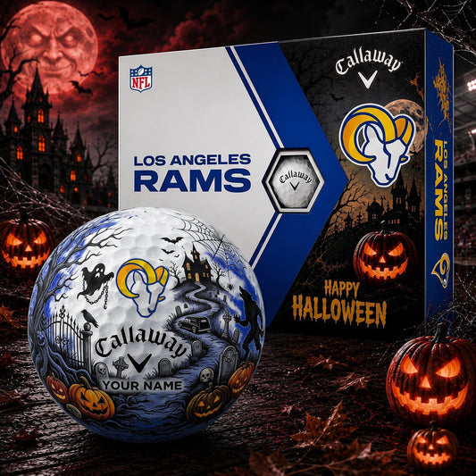 SIGNATURE NFL X LAR PERSONALIZED HALLOWEEN HAUNTED GOLF BALL – LIMITED EDITION
