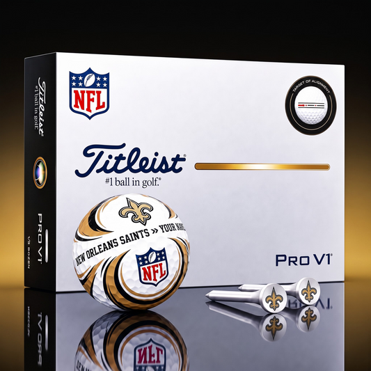 SIGNATURE NFL X NOS DELUXE PERSONALIZED GOLF BALL LIMITED EDITION V3