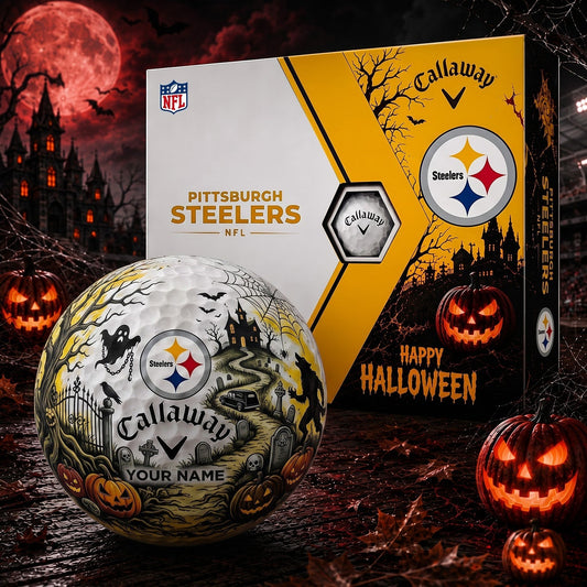 SIGNATURE NFL X PIT PERSONALIZED HALLOWEEN HAUNTED GOLF BALL – LIMITED EDITION