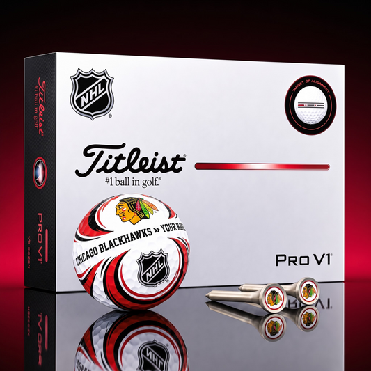 SIGNATURE NHL X CB DELUXE PERSONALIZED GOLF BALL SET LIMITED EDITION V3