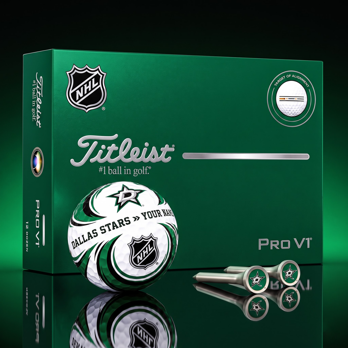 SIGNATURE NHL X DS DELUXE PERSONALIZED GOLF BALL SET LIMITED EDITION V3