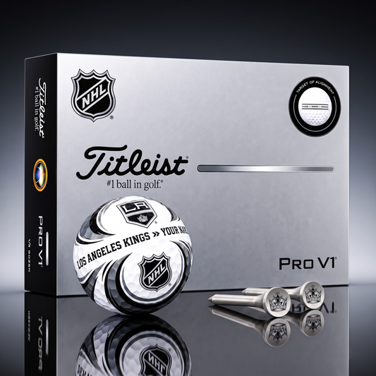SIGNATURE NHL X LAK DELUXE PERSONALIZED GOLF BALL SET LIMITED EDITION V3