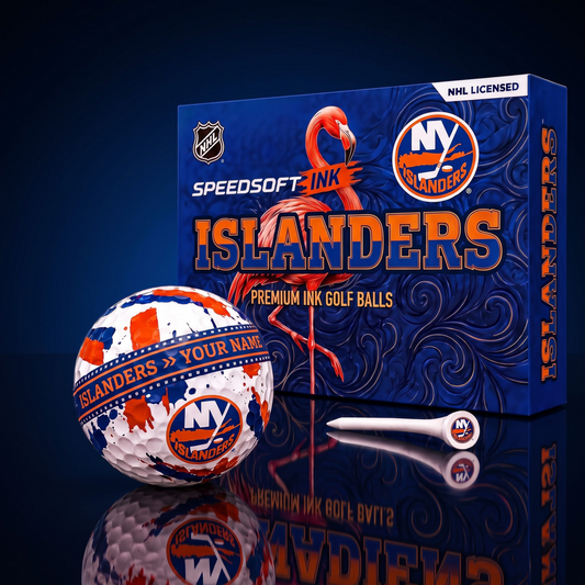 SIGNATURE NHL X NYI DELUXE PERSONALIZED GOLF BALL SET LIMITED EDITION