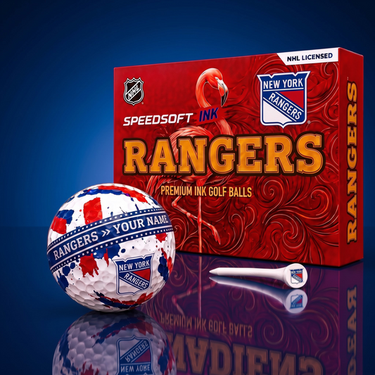 SIGNATURE NHL X NYR DELUXE PERSONALIZED GOLF BALL SET LIMITED EDITION