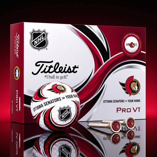 SIGNATURE NHL X OS DELUXE PERSONALIZED GOLF BALL SET LIMITED EDITION V3