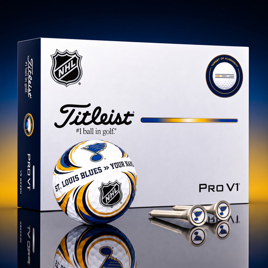 SIGNATURE NHL X SLB DELUXE PERSONALIZED GOLF BALL SET LIMITED EDITION V3
