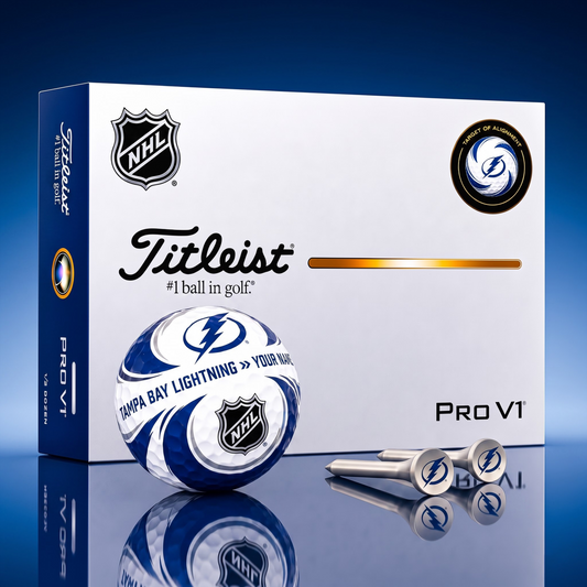SIGNATURE NHL X TBL DELUXE PERSONALIZED GOLF BALL SET LIMITED EDITION V3