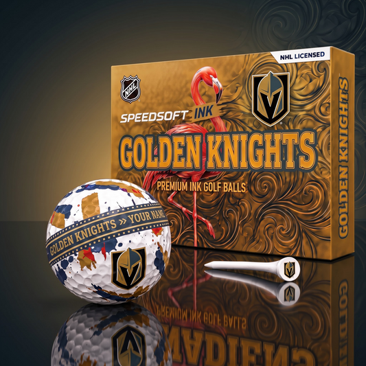 SIGNATURE NHL X VGK DELUXE PERSONALIZED GOLF BALL SET LIMITED EDITION