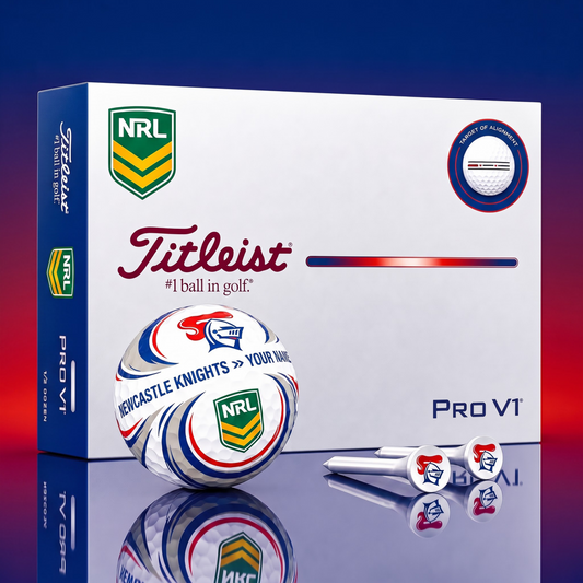 SIGNATURE NRL X NK DELUXE PERSONALIZED GOLF BALL SET LIMITED EDITION V3