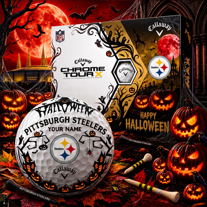 SIGNATURE NFL X PIT PERSONALIZED HALLOWEEN HAUNTED GOLF BALL – LIMITED EDITION