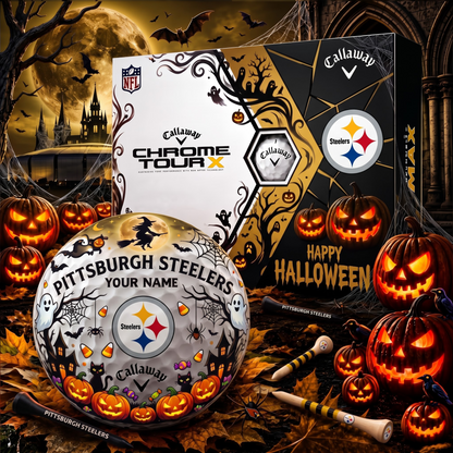 SIGNATURE NFL X PIT PERSONALIZED HALLOWEEN HAUNTED GOLF BALL – LIMITED EDITION
