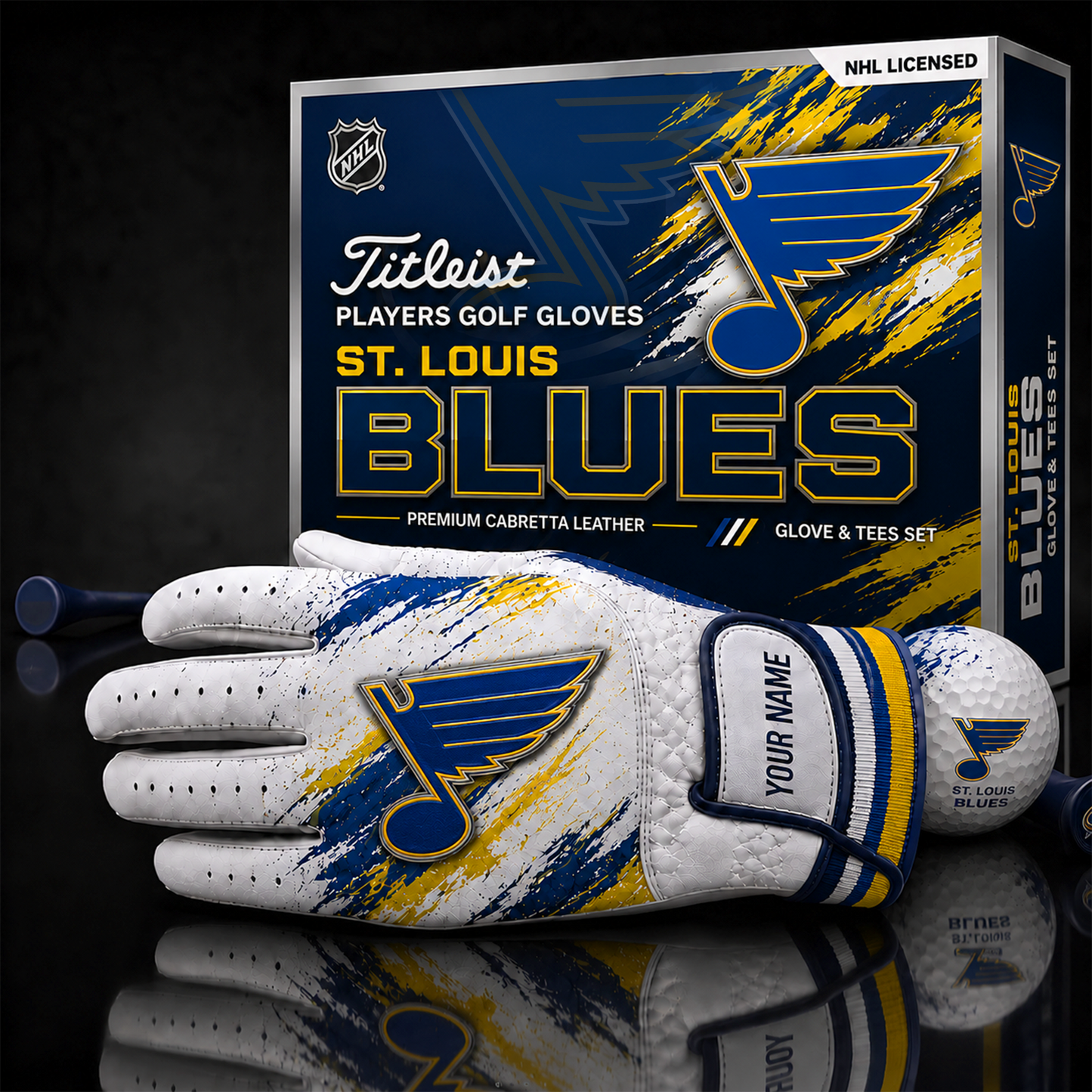 SLB_LUXURY PERSONALIZED GOLF GLOVE SET LIMITED EDTION