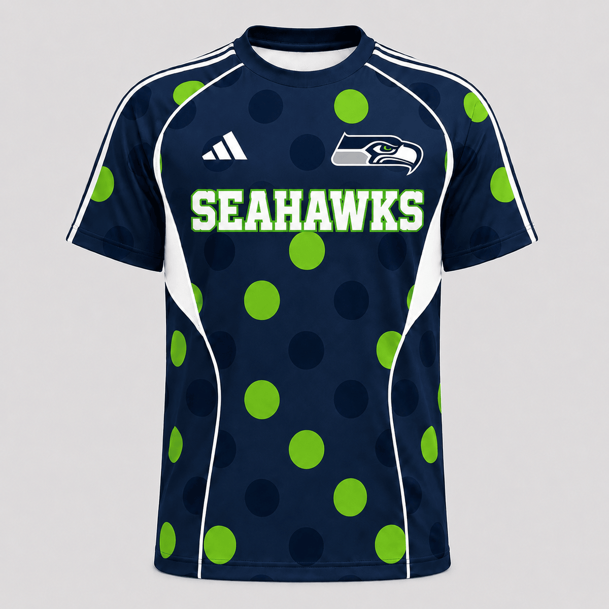 SS Premium NFL Game Day Polka Dot Sports Jersey Shirt