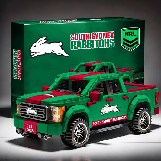 SSR x NRL 3D Racing Truck Model Building Block Set 2411 V1 NDT NHM