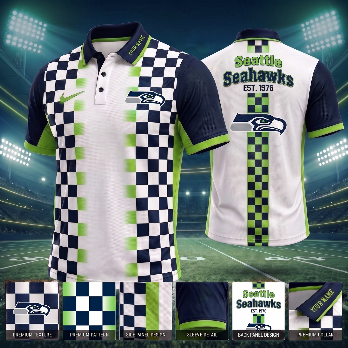 SS_ PREMIUM NFL EXCLUSIVE POLO SHIRT LIMITED EDITION