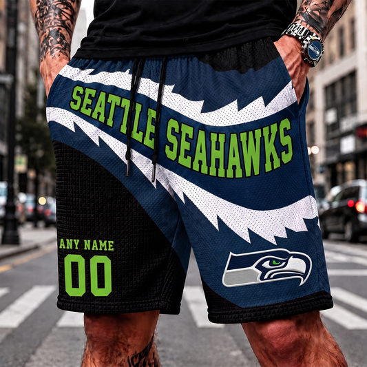 SS_NFL SHORT PANTS CUSTOM NAME & NUMBER FOR FAN