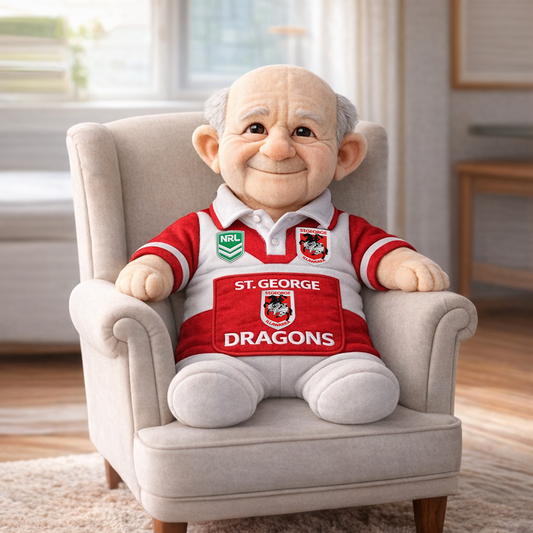STG x NRL Grandpa Plush Mascot DatND DVT