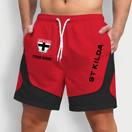 STK x AFL Team Special Short Pants For Men Custom Name Gifts DATND TANTD 070426