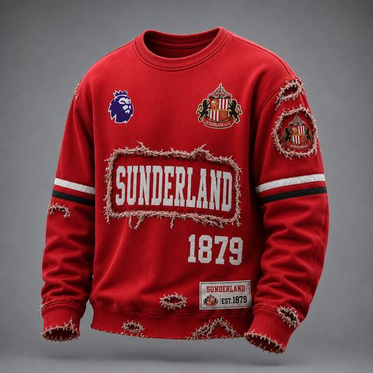 SUN x EPL Distressed Premium Sweatshirt 0806 DatND DVT